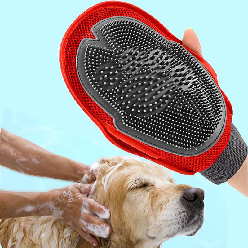 Dog Fur Grooming Massage Brush – Gentle Deshedding & Comfort Care