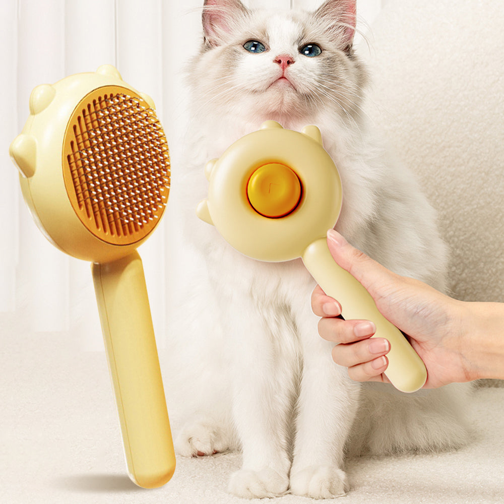 Cat Comb Massage Brush – Pet Magic Comb for Hair Removal & Grooming